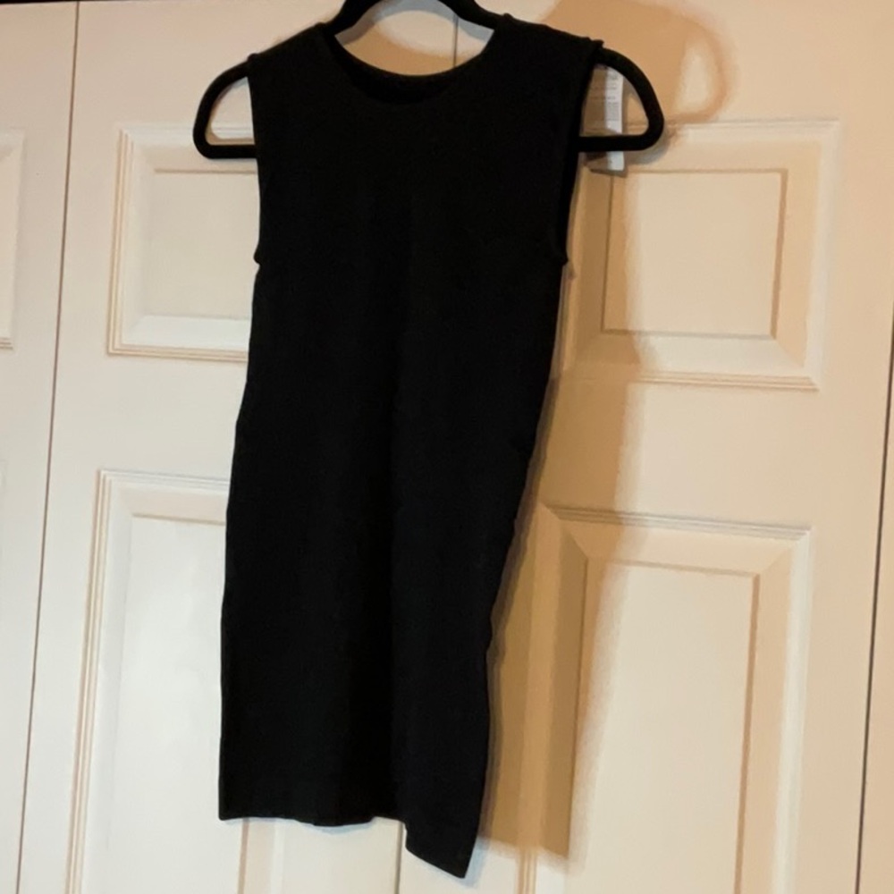 Tees by Tina Seamless Slimming Black Tank Top S M L XL One‎ Size New Travel